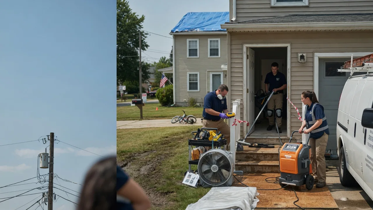 Water Damage Repair in Lisbon Falls, ME near me